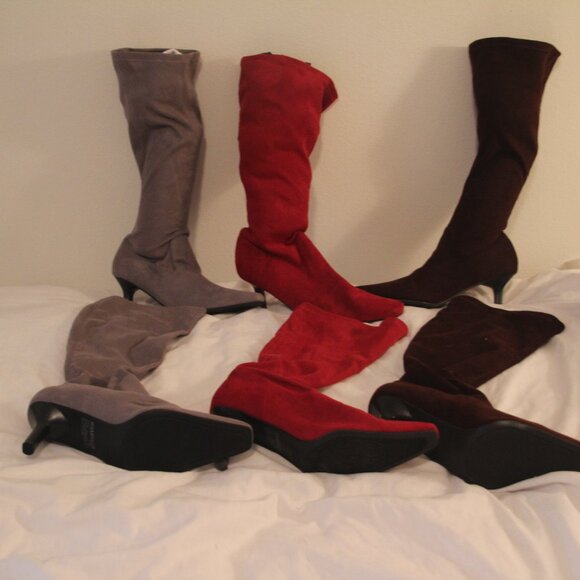 3 boots for one price. Size 7.5. Rampage brand. Like new to Good. - Picture 1 of 8